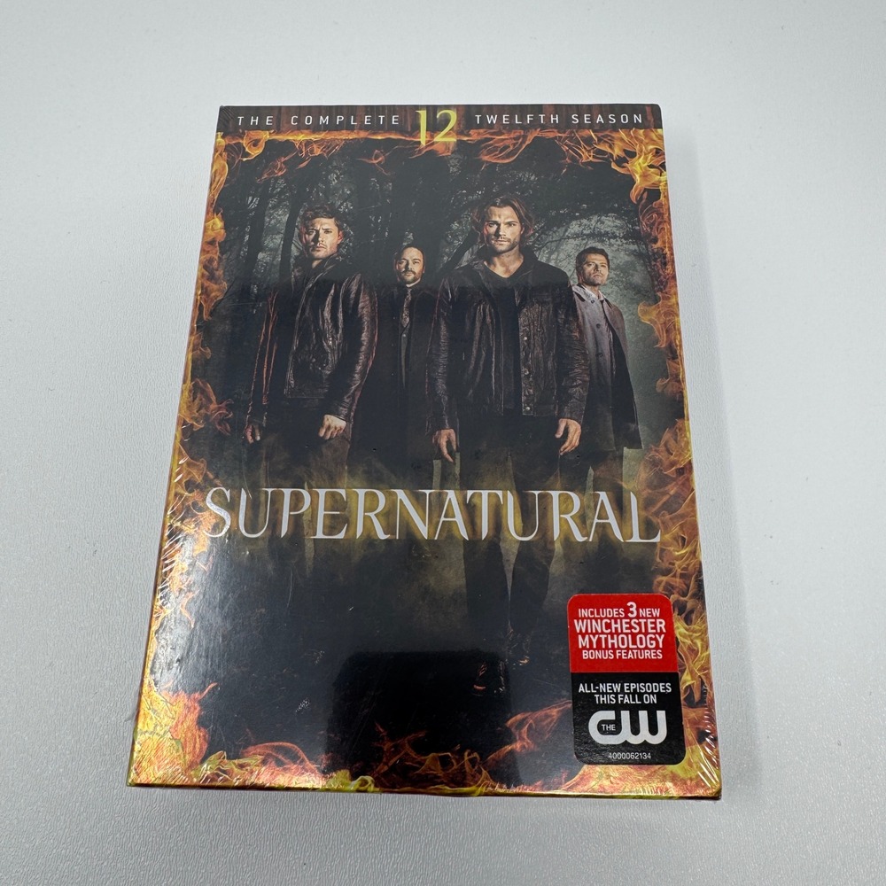 Supernatural The Complete Twelfth Season 12 DVD Box Set New Sealed CW TV Series